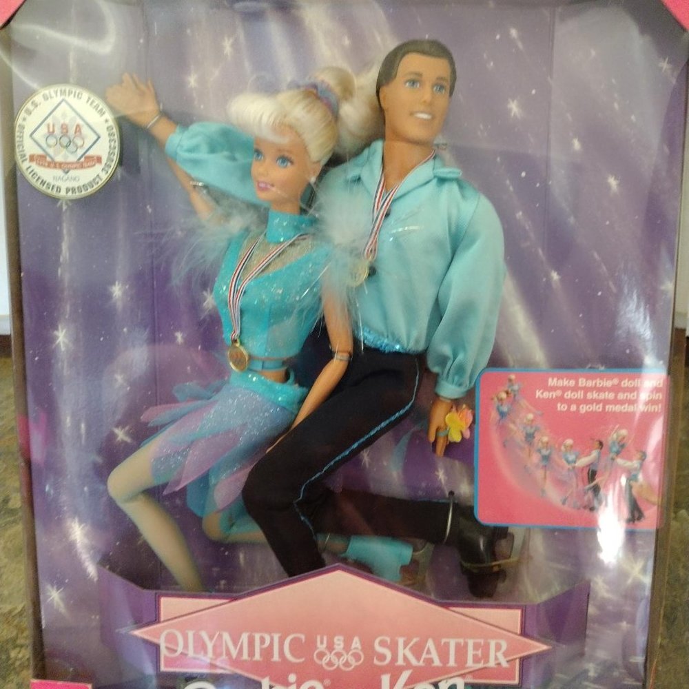 Barbie & Ken Figure Skating Dolls